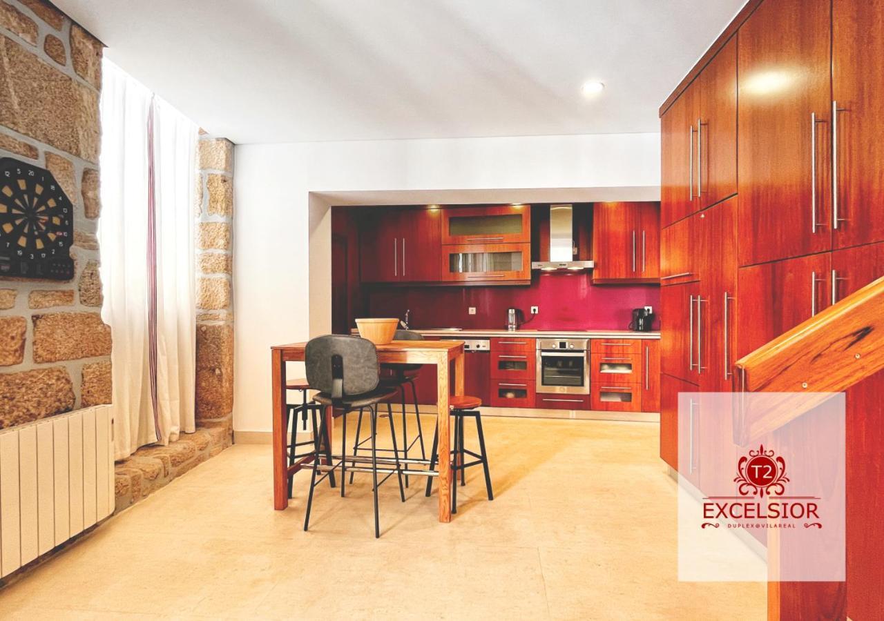 Apartamento T2 Duplex - Exclusivo No Centro Historico Vila Real Exterior foto