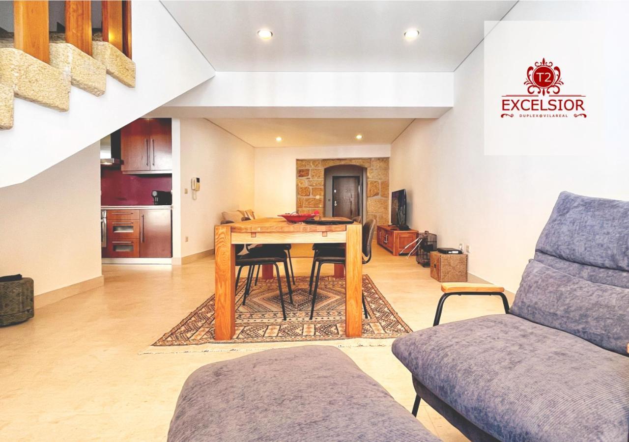 Apartamento T2 Duplex - Exclusivo No Centro Historico Vila Real Exterior foto